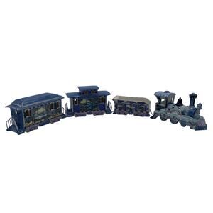 Reflections on Louis Comfort Tiffany Train Collection Bradford Editions Set